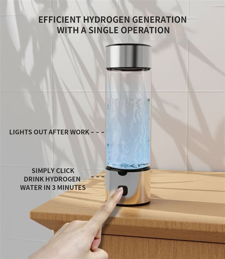 Generador de botellas de agua de hidrógeno portátil